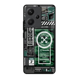 Green Camo Circuit Redmi Note 13 Pro Plus 5G Glass Back Cover Online