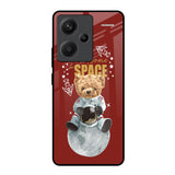 Astronaut Bear Redmi Note 13 Pro Plus 5G Glass Back Cover Online