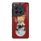 Astronaut Bear Oneplus 12 Glass Back Cover Online