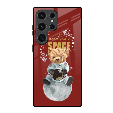 Astronaut Bear Samsung Galaxy S24 Ultra 5G Glass Back Cover Online