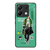 Zoro Bape Poco X6 5G Glass Back Cover Online