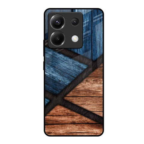 Wooden Tiles Poco X6 5G Glass Back Cover Online