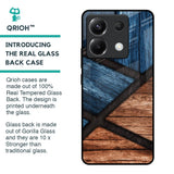 Wooden Tiles Glass Case for Poco X6 5G