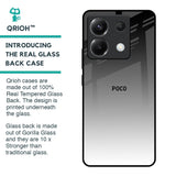 Zebra Gradient Glass Case for Poco X6 5G