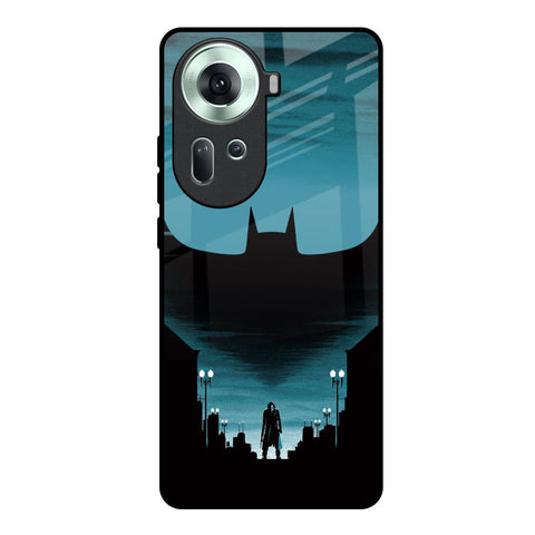 Cyan Bat Oppo Reno11 5G Glass Back Cover Online