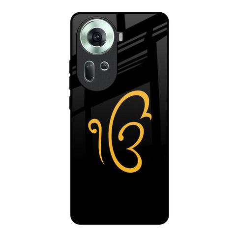 Luxury Fashion Initial Oppo Reno11 5G Glass Back Cover Online