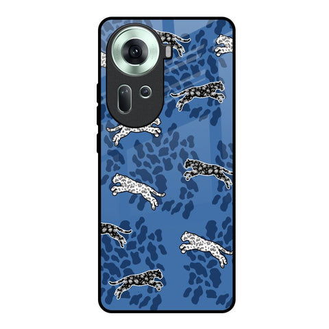 Blue Cheetah Oppo Reno11 5G Glass Back Cover Online