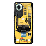 Yellow Racing Car Oppo Reno11 5G Glass Back Cover Online