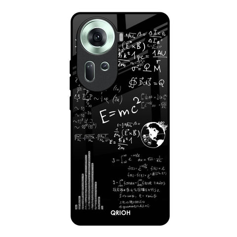 Funny Math Oppo Reno11 5G Glass Back Cover Online