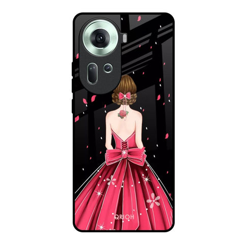 Fashion Princess Oppo Reno11 5G Glass Back Cover Online