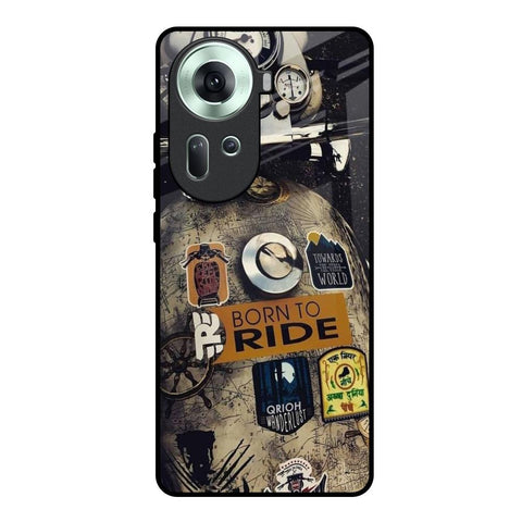 Ride Mode On Oppo Reno11 5G Glass Back Cover Online