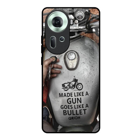 Royal Bike Oppo Reno11 5G Glass Back Cover Online