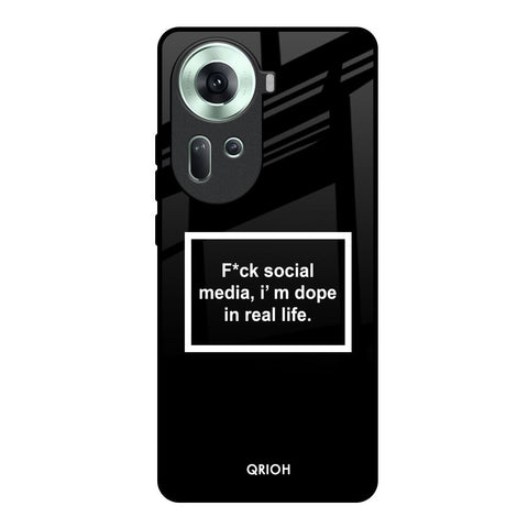 Dope In Life Oppo Reno11 5G Glass Back Cover Online