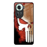 Red Skull Oppo Reno11 5G Glass Back Cover Online