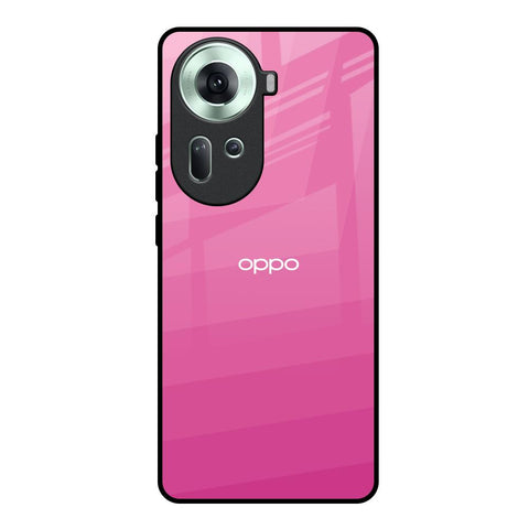 Pink Ribbon Caddy Oppo Reno11 5G Glass Back Cover Online