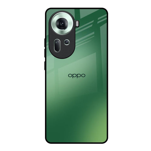 Green Grunge Texture Oppo Reno11 5G Glass Back Cover Online