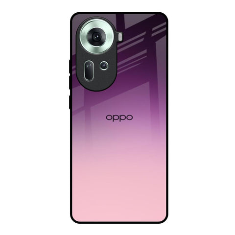 Purple Gradient Oppo Reno11 5G Glass Back Cover Online