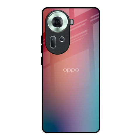 Dusty Multi Gradient Oppo Reno11 5G Glass Back Cover Online