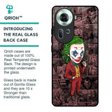 Joker Cartoon Glass Case for Oppo Reno11 5G