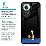 Night Sky Star Glass Case for Oppo Reno11 5G