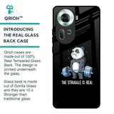 Real Struggle Glass Case for Oppo Reno11 5G