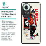 Bape Luffy Glass Case for Oppo Reno11 5G