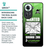 Zoro Wanted Glass Case for Oppo Reno11 5G