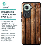 Timber Printed Glass Case for Oppo Reno11 5G