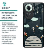 Astronaut Dream Glass Case For Oppo Reno11 5G