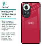 Solo Maroon Glass case for Oppo Reno11 5G