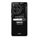 Error OnePlus 12R 5G Glass Back Cover Online