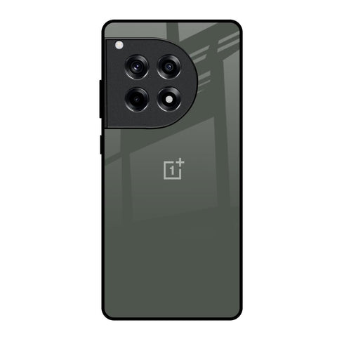 Charcoal OnePlus 12R 5G Glass Back Cover Online