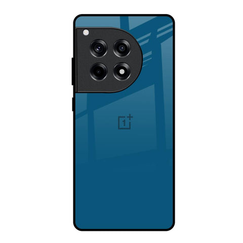 Cobalt Blue OnePlus 12R 5G Glass Back Cover Online