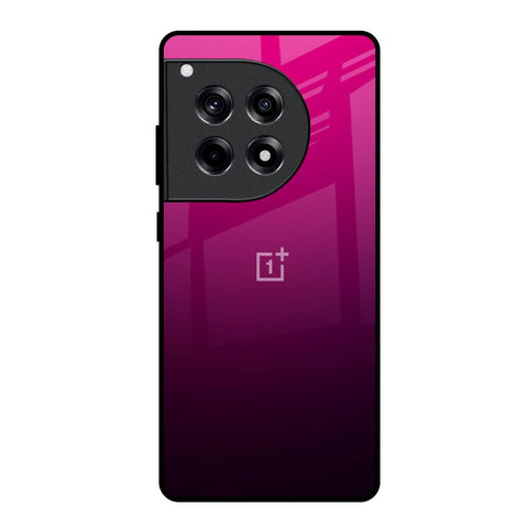 Purple Ombre Pattern OnePlus 12R 5G Glass Back Cover Online