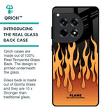 Fire Flame Glass Case for OnePlus 12R 5G