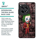 Joker Cartoon Glass Case for OnePlus 12R 5G