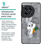 Cute Baby Bunny Glass Case for OnePlus 12R 5G
