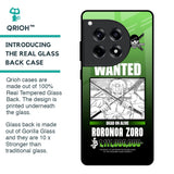 Zoro Wanted Glass Case for OnePlus 12R 5G