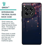 Falling Stars Glass Case For OnePlus 12R 5G