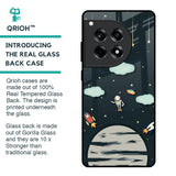 Astronaut Dream Glass Case For OnePlus 12R 5G