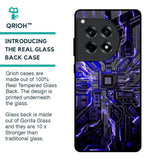 Techno Color Pattern Glass Case For OnePlus 12R 5G