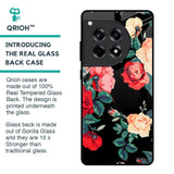Floral Bunch Glass Case For OnePlus 12R 5G