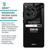 Error Glass Case for OnePlus 12R 5G