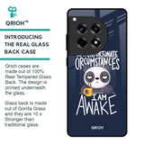Struggling Panda Glass Case for OnePlus 12R 5G