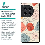 Abstract Faces Glass Case for OnePlus 12R 5G