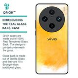 Rustic Orange Glass Case for Vivo X100 Pro 5G