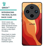 Magma Color Pattern Glass Case for Vivo X100 Pro 5G