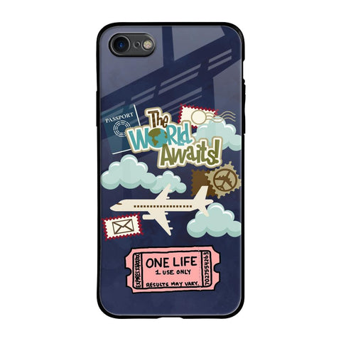 Tour The World iPhone 7 Glass Back Cover Online