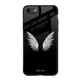 White Angel Wings iPhone 7 Glass Back Cover Online