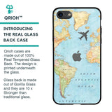 Fly Around The World Glass Case for iPhone 7
